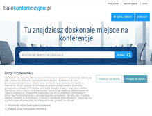 Tablet Screenshot of katowice.salekonferencyjne.pl